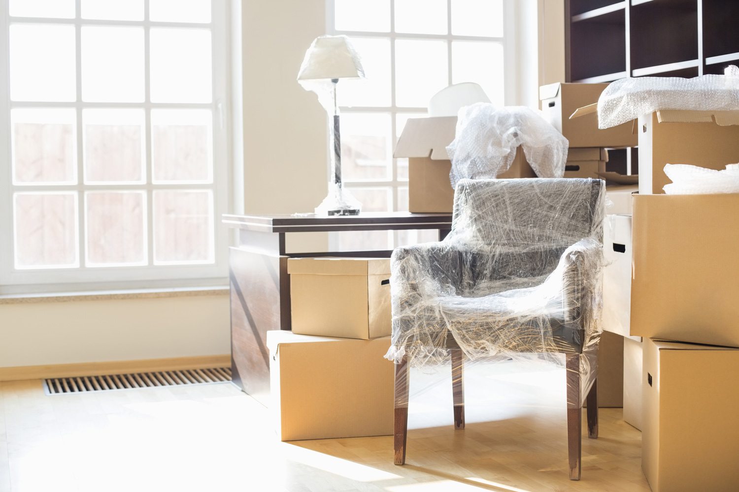 wrapped-and-packed-furniture Wrapped and packaged furniture